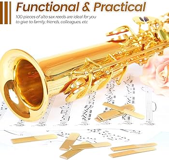 Amazon | Nuenen 100本 アルトサックスリード サイズ2.5 サクソフォン