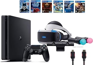 PlayStation VR Start Bundle 10 Items:VR Start Bundle,PS4,6 VR Game Disc PSVR Until Dawn: Rush of Blood,PSVR EVE: Valkyrie,PSVR Battlezone,Batman: Arkham VR, PSVR DriveClub,PSVR Battlezone