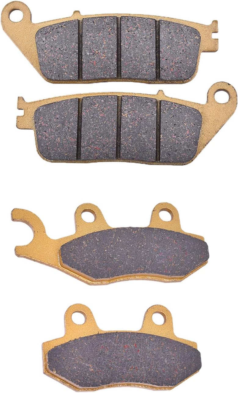 Motorcycle Front and Rear Brake Pads Set Replacement For TRIUMPH Bonneville-(865cc Spirit T214 T100 Black America),Scrambler/Speedmaster 865cc,Thruxton Ace 900/1200 15-20