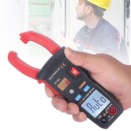 Pinza Amperimétrica Digital Multifuncional Medidor Inteligente con Auto Rango para Medición Eléctrica miniatura 3