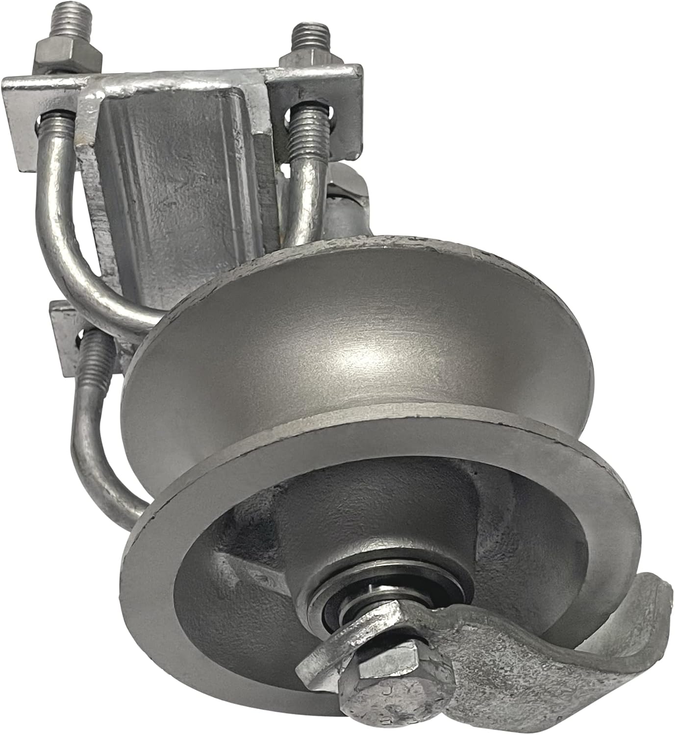 Single Rear Pipe Track Wheel for Chain Link Sliding Gates