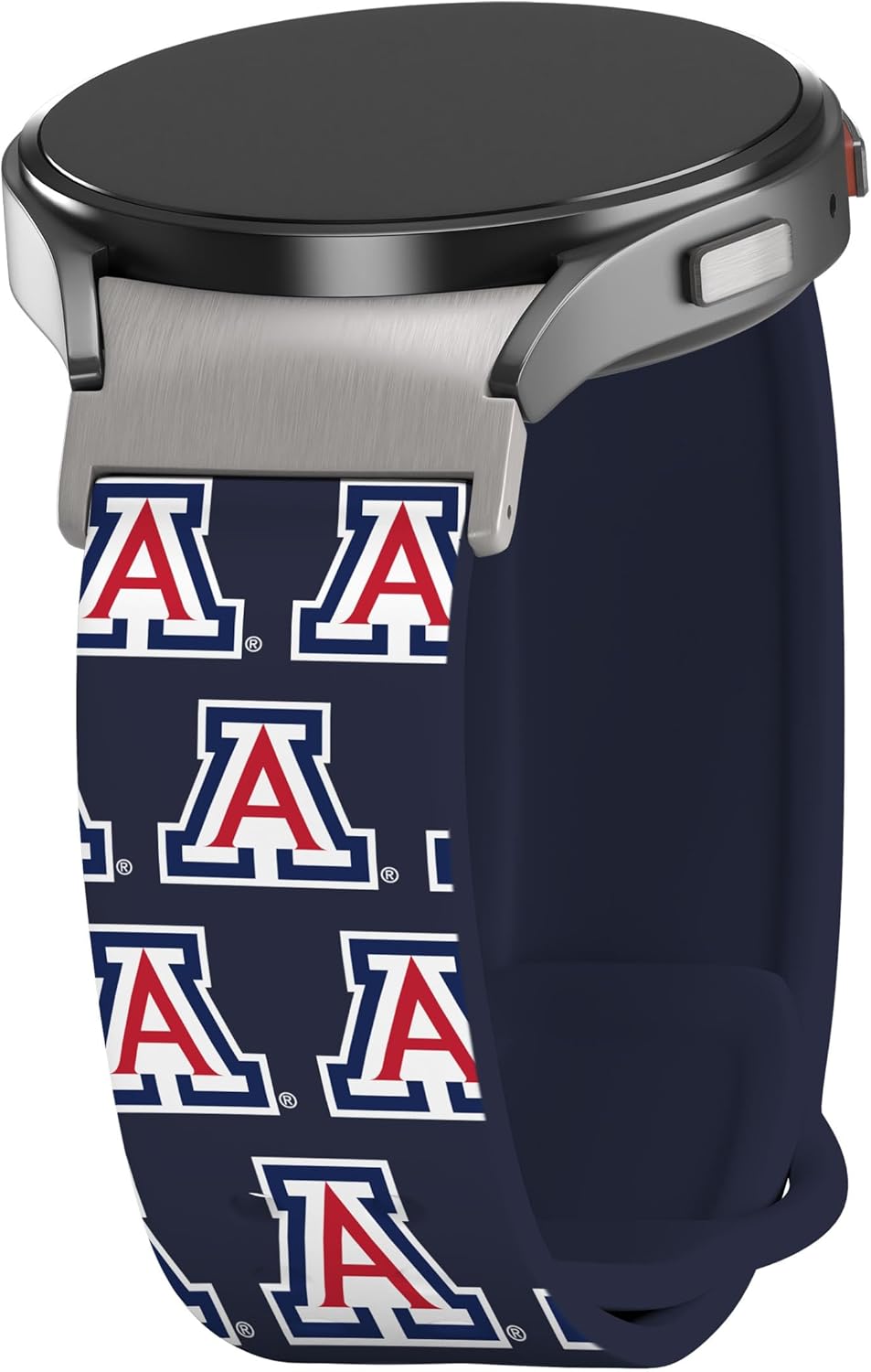 Affinity Bands Arizona Wildcats HD Fitted Watch Band Compatible with Samsung Galaxy Watch 4-7 (Long Repeating)