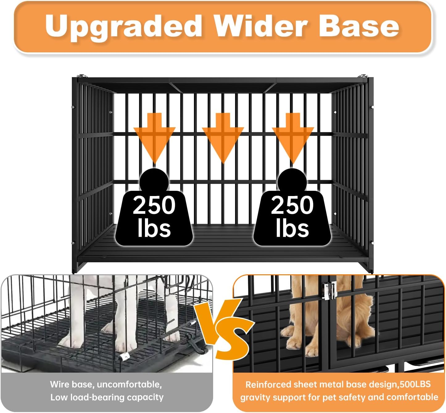 Ultimate Review: 48 Inch Heavy Duty Dog Crate - The Indestructible Escape-Proof Solution!