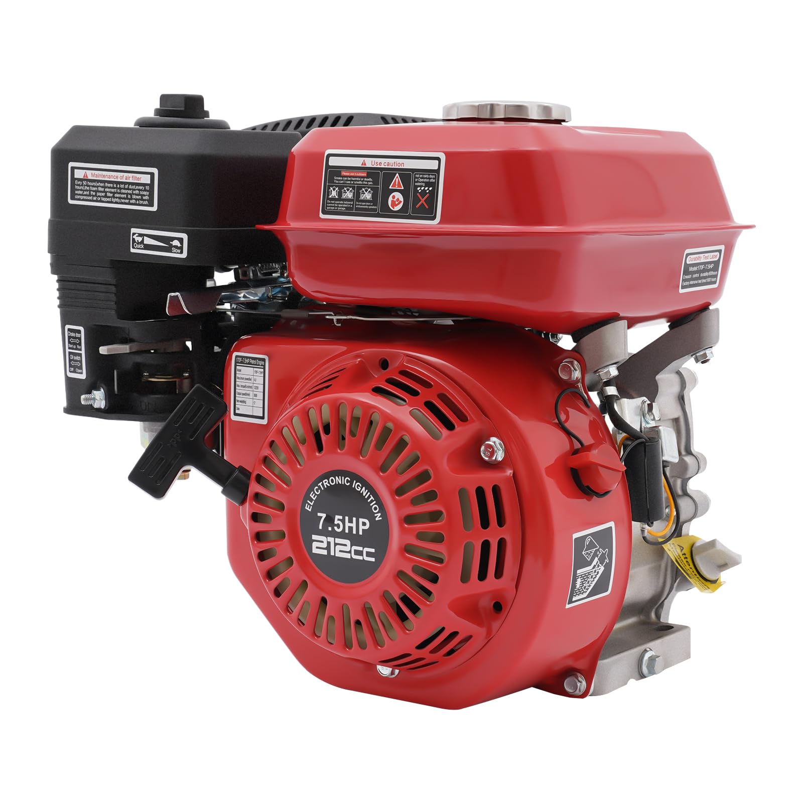 Motor a gasolina de 4 tempos de 7,5 HP 4000 W 212 CC 3600 Rpm Nossa Senhora de Fátima