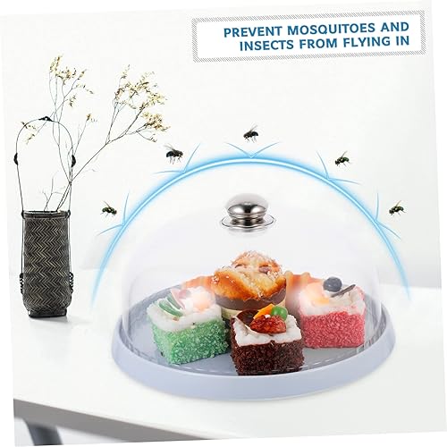 Miniatura 8 de BESTOYARD 3 piezas de bandeja para tartas, bandejas de plástico, capacillos para cupcakes, palet de plástico, pantalla de alimentos para mosca,