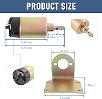Vista 5 de JDMSPEED Juego de solenoide de manija de puerta afeitada para maletero de 60 libras con diseño de rodillo de calle para abrir las puertas, capós
