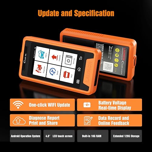 Miniatura 6 de Launch Lector de código, todos los sistemas bidireccional profesional automotriz herramienta de la exploración de diagnóstico