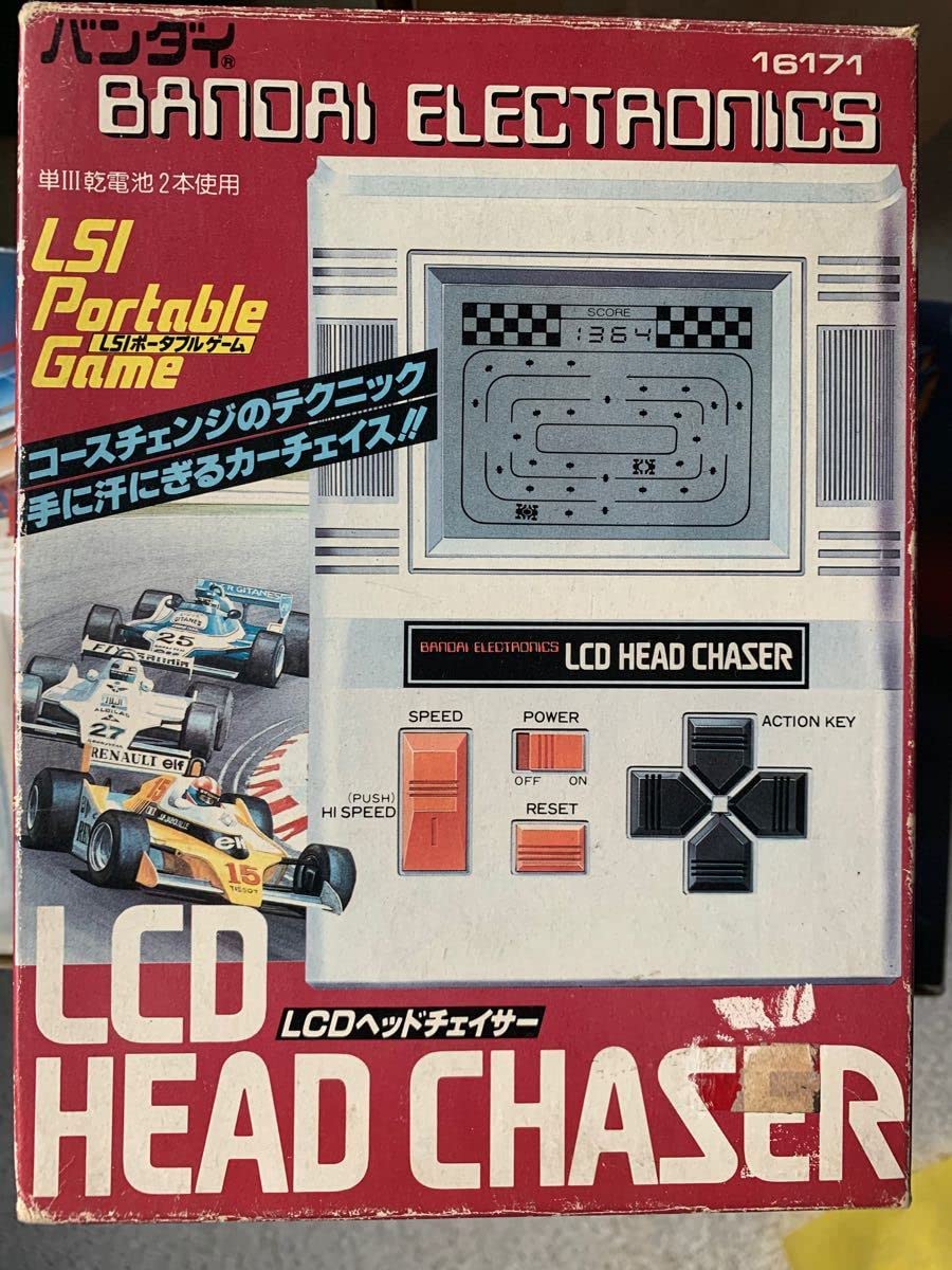 ◎バンダイ・LCD HEAD CHASER 未使用品◎LSI レアBANDAI Amazon.co.jp: LCD Head Chaser ◎ Retro Game LSI Showa Retro