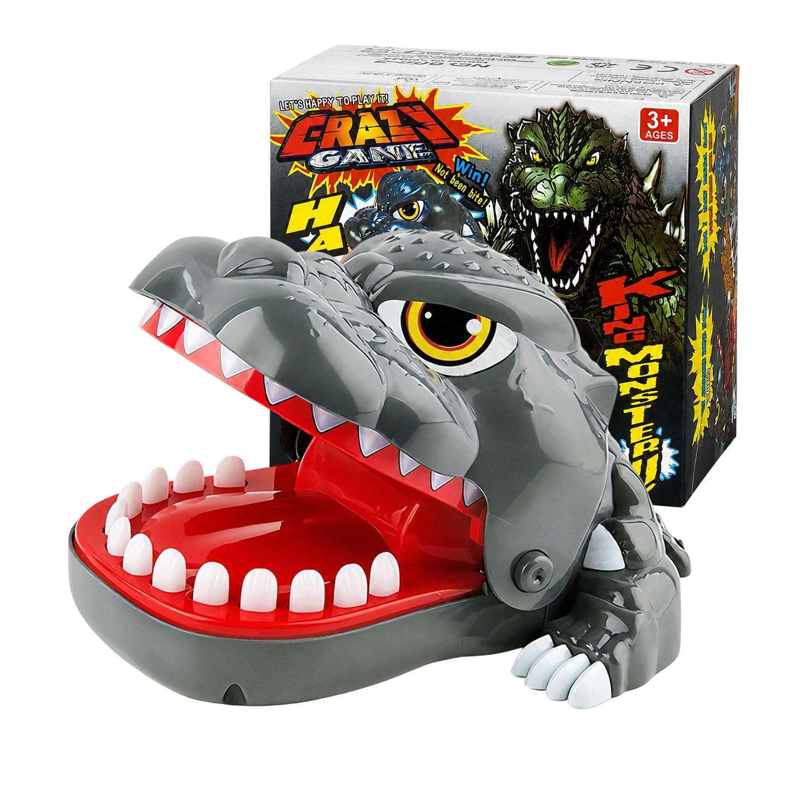 WanderGo Dinosaur Dentist Game, Classic Dinosaur Toy, Dinosaur Teeth Game