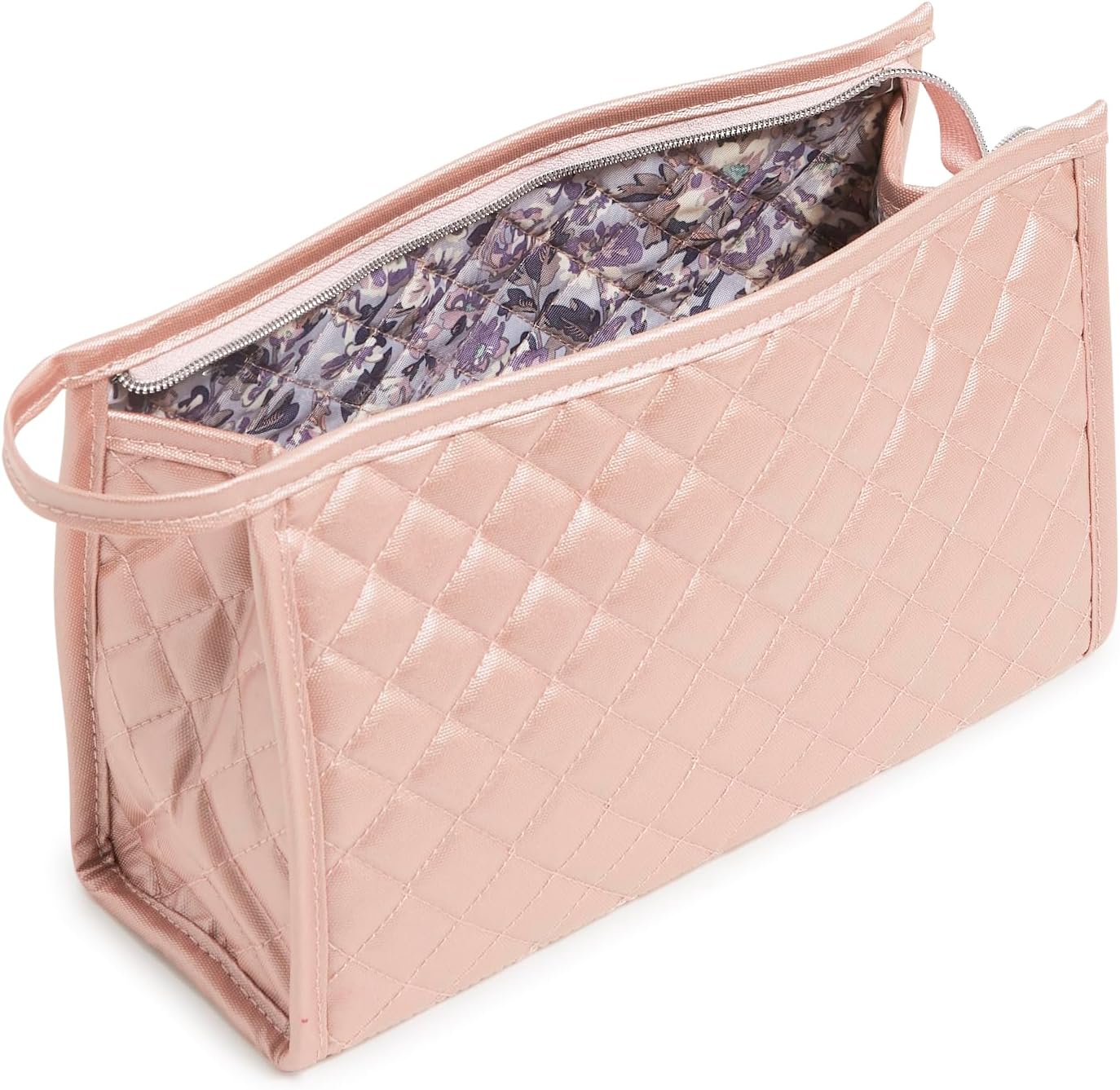 Vera Bradley Women's Cotton Trapeze Cosmetic Makeup Organizer Bag