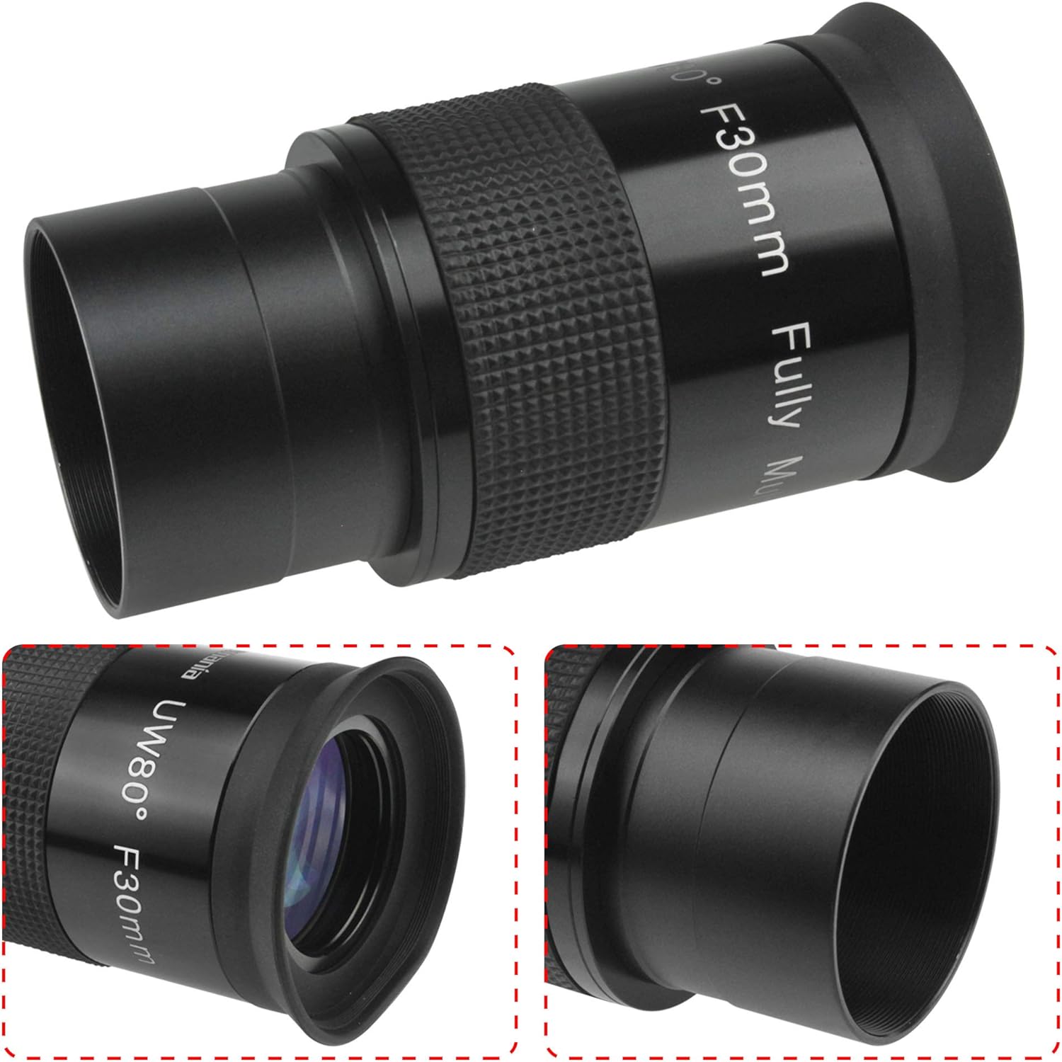60% Off Discount Astromania Fully Multi-Coated 2 Untra-Wide 80 Degree Eyepiece for Telescope - F30mm 🔥 Crazy Deals Astromania Fully Multi-Coated 2 Untra-Wide 80 Degree Eyepiece for Telescope - F30mm