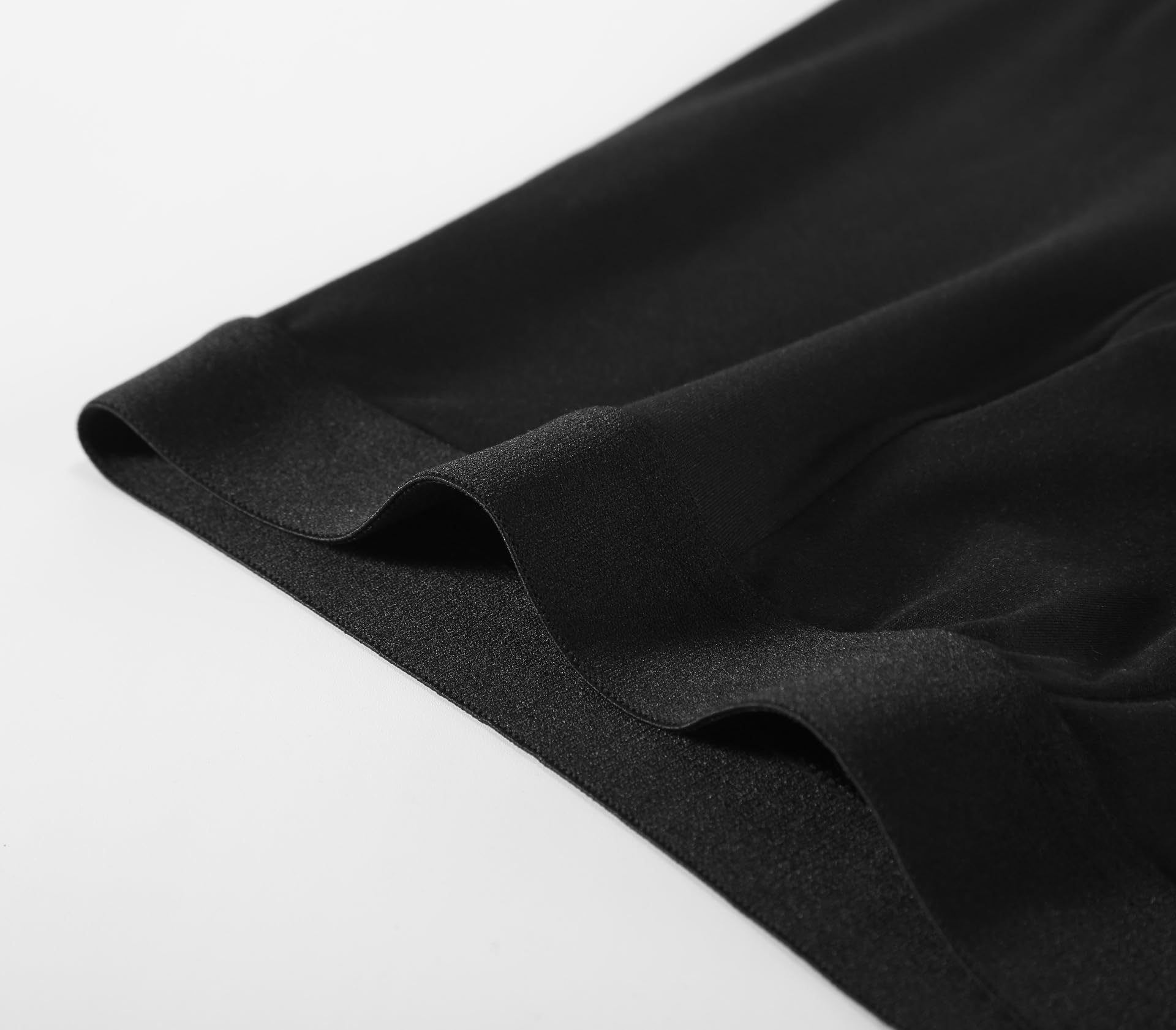 (Confezione da 6) Boxer Aderenti da Uomo A Vita Bassa - Boxer Lunghi Anti-Sfregamento da Uomo in Tinta Unita, Confezione Multipla con Elastico in Vita - Intimo Morbido E Confortevole