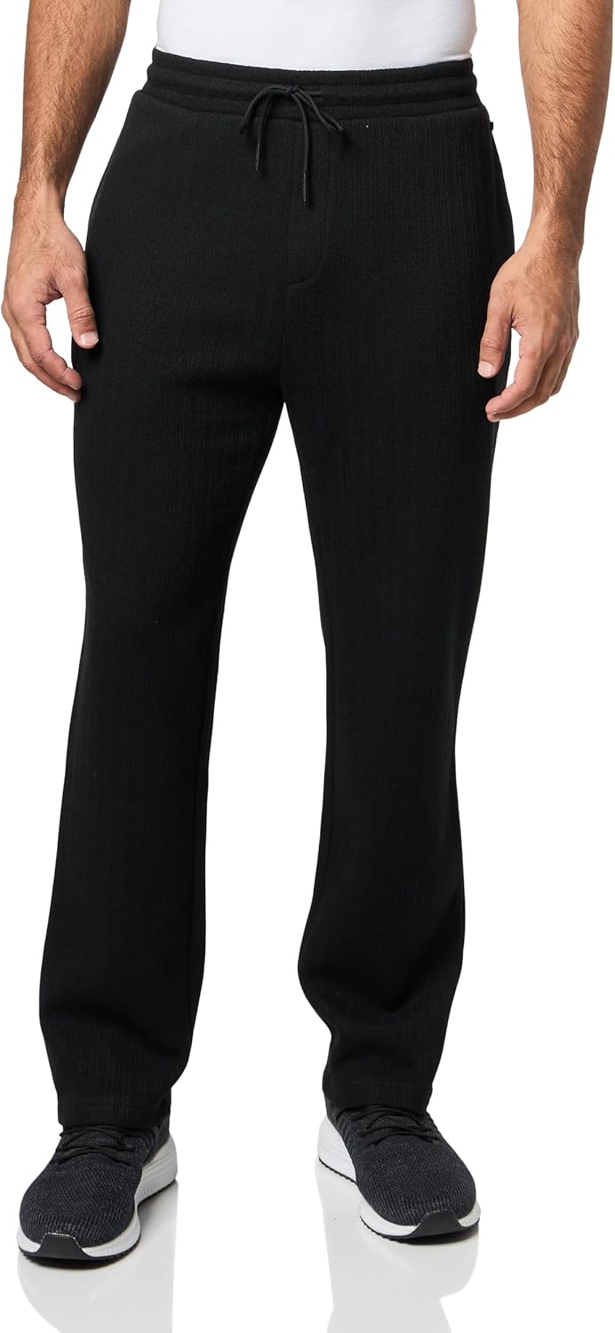 KARL LAGERFELD Mens Drawstring Waistband Pockets Relaxed Fit Ankle Length Pant