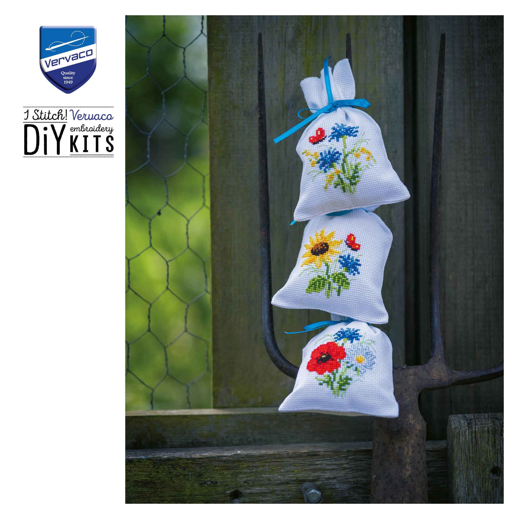 VERVACO Point De Croix Compté Kit Sachet Aromates