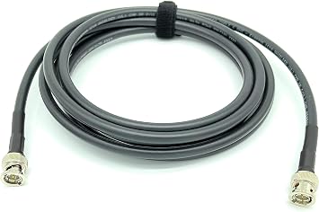 AV-Cables 3G/6G HD SDI BNC Cable- Belden 1694a RG6 - Black 35ft
