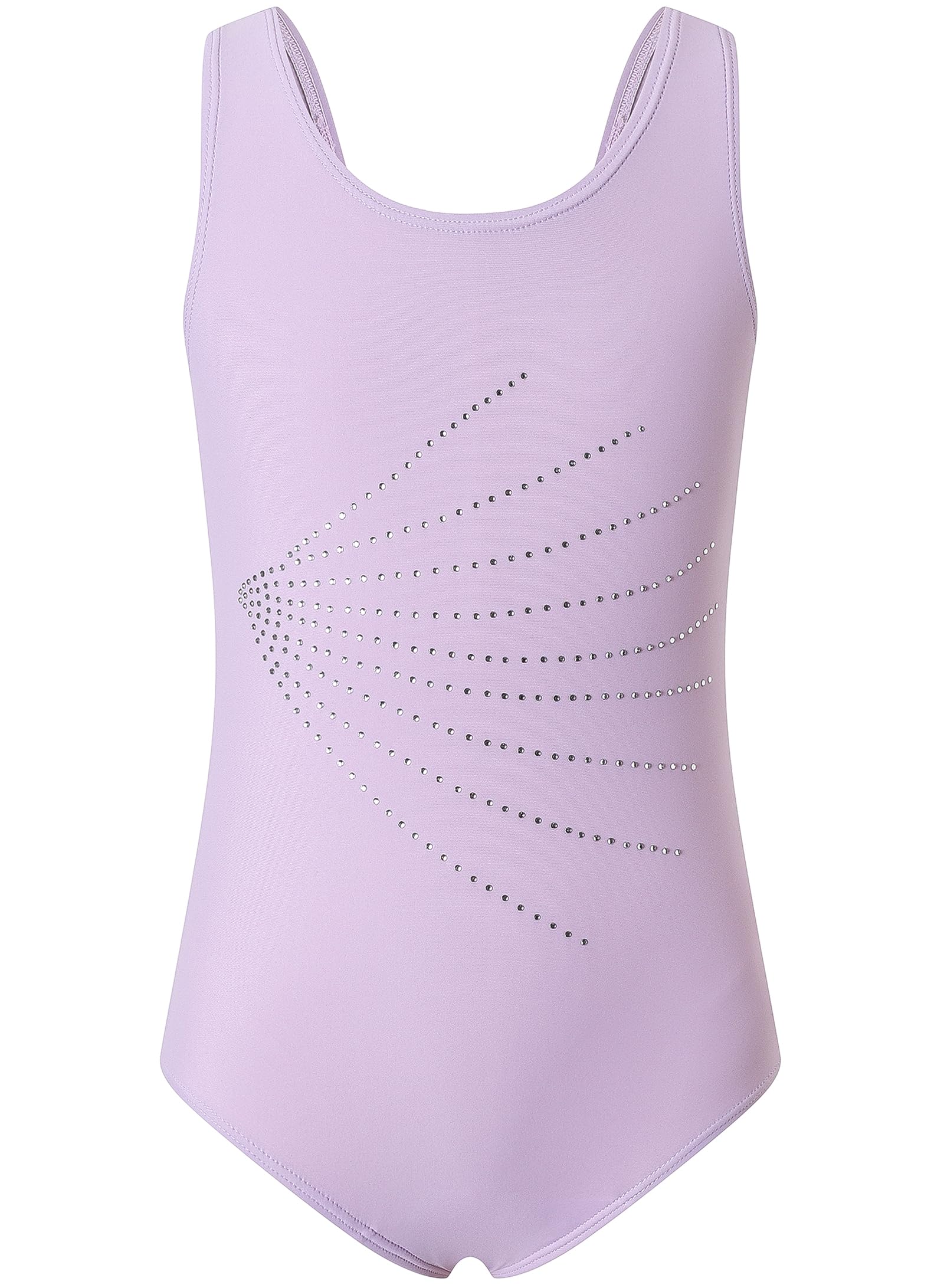 Yizuoding Gymnastics Leotards for Girls Leotard for Dance Ballet Sparkly One-Piece Kids Toddlers Tumbling Outfits 2-12 Years