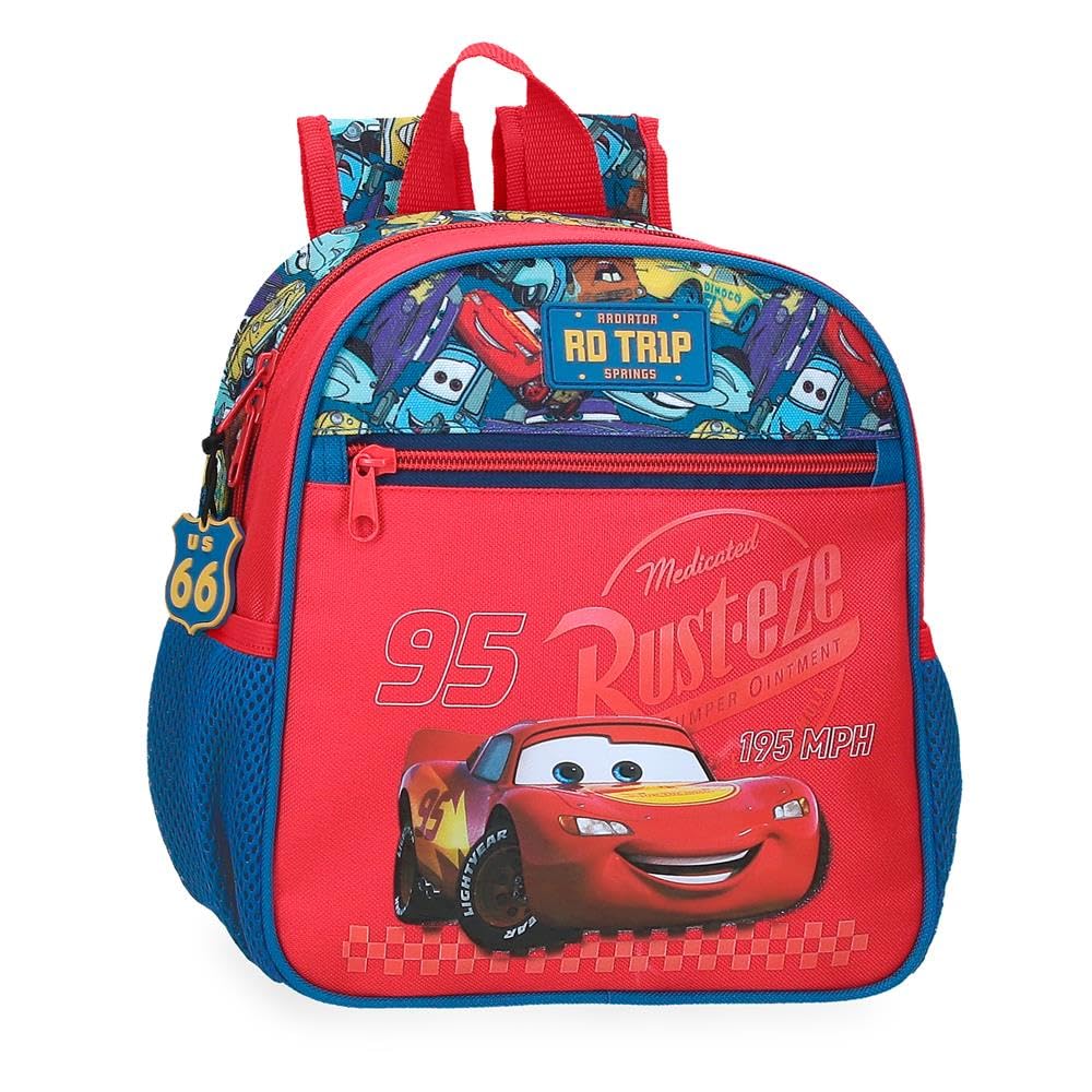 Joumma Disney Cars RD Trip Mochila Preescolar Rojo 23x25x10 cms Poliéster 5,75L