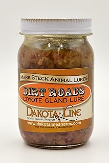 DakotaLine 1-4 oz Steck Lures Dirt Roads Coyote Gland Lure