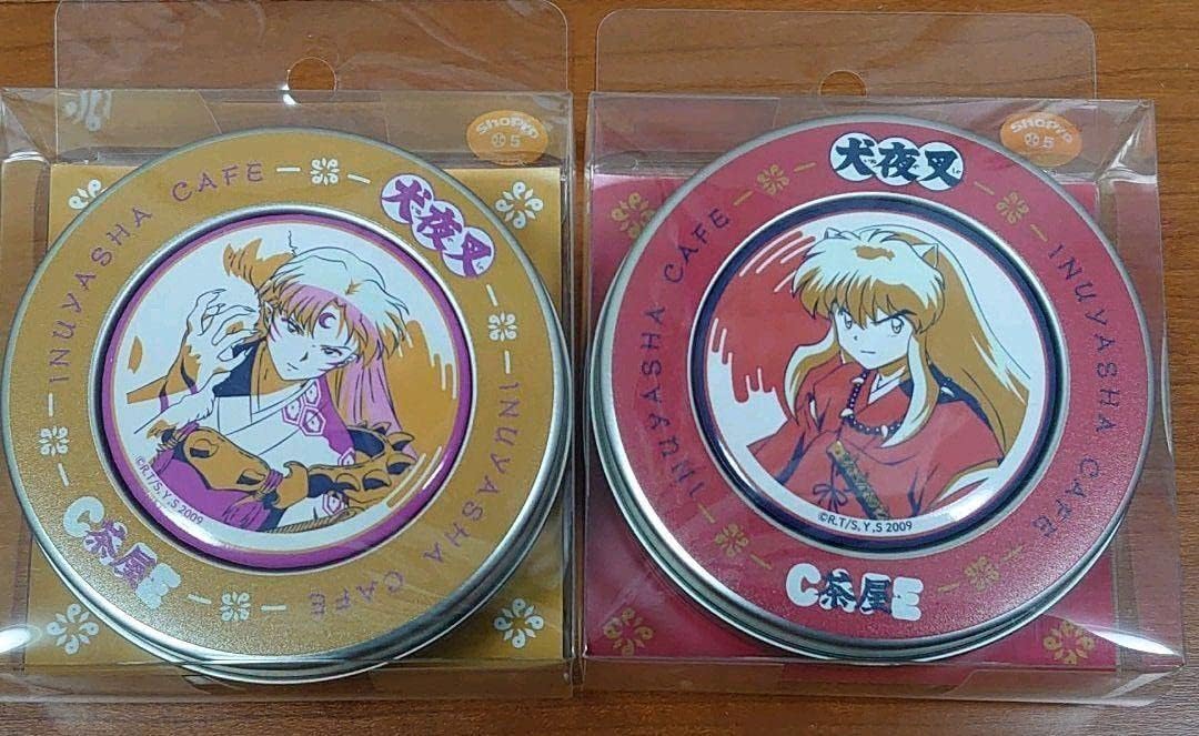 犬夜叉カフェ Cafe マグネット付き缶メモ 犬夜叉 殺生丸 Bellandjohn Com