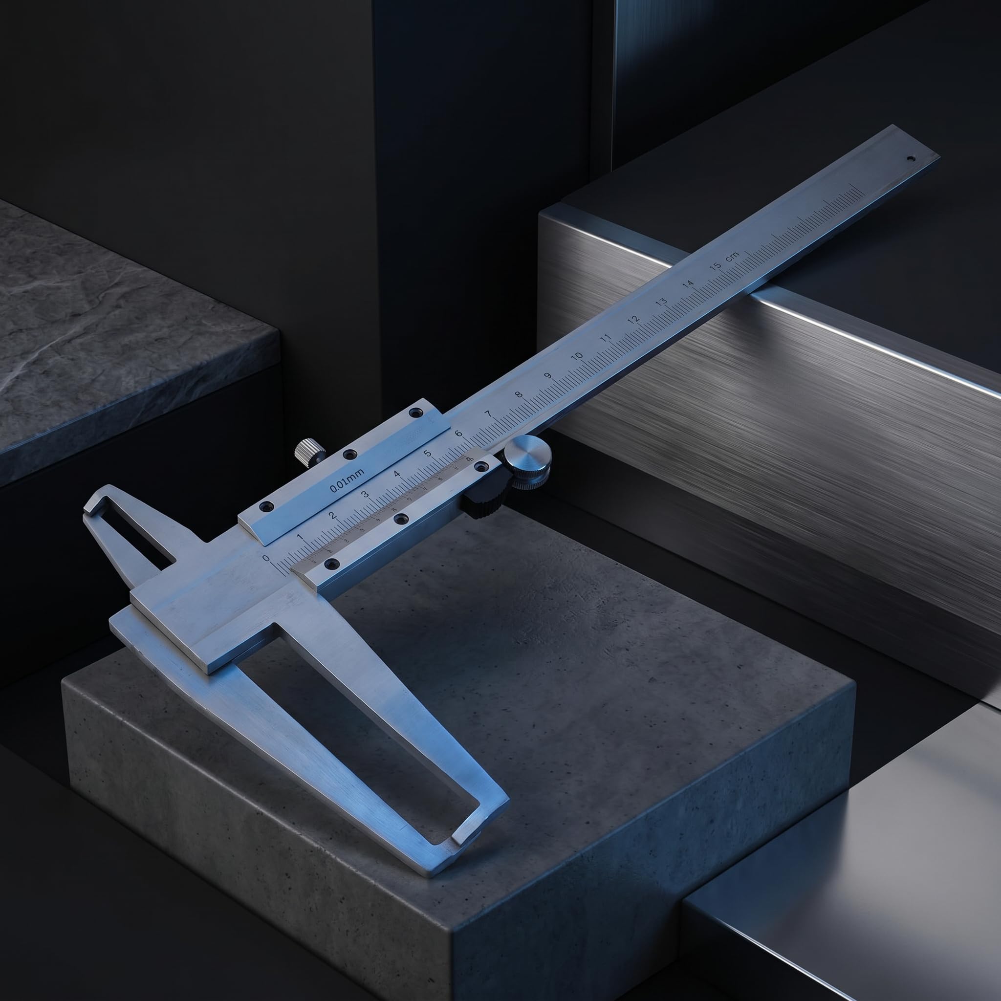 Messschieber Schiebemessschieber Pied a Coulisse Bec Long, Kaliber Nonius Ranura InnenhyosungMesswerkzeug Innere Mikrometerlehre Lineal 9-150 Mm Kohlenstoffstahl Innenrille
