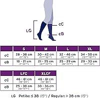 Vista 6 de Alivio para rodilla Jobst 15-20 CT Beige, 114813, M, Negro, 1, 1