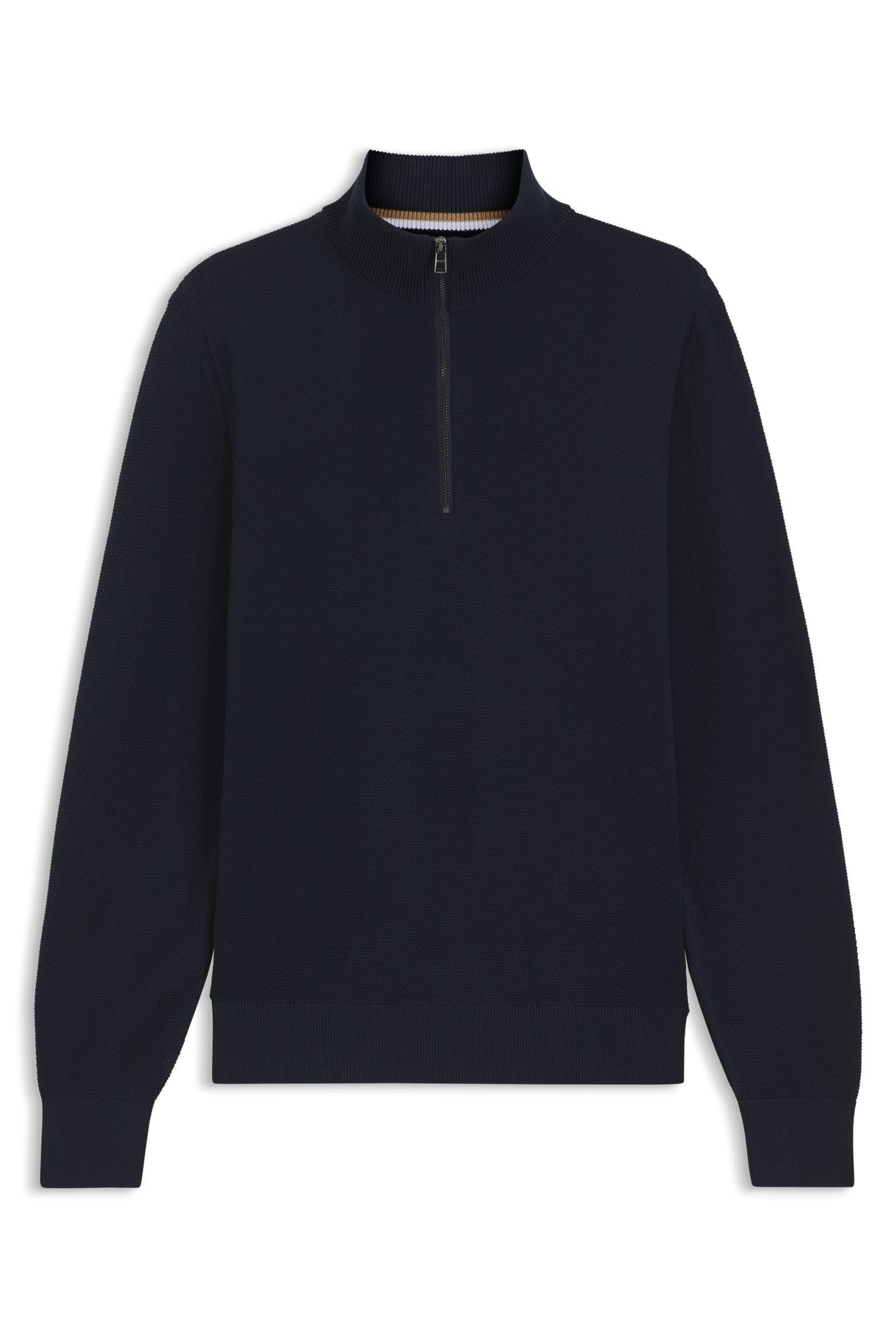 BOSS Mens P 10255179 01 Jumper Sweater Pullover Top Dark Blue XXL
