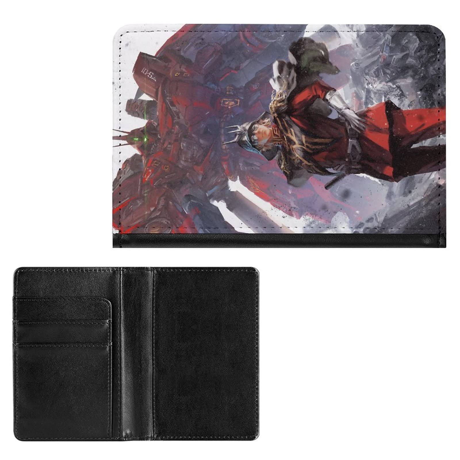 Amazon.co.jp: ネオ ジオンガンダム シャア パスポートケース 高級PU