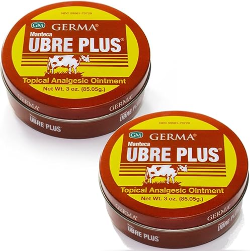 Germa Manteca Ubre Plus Ungüento 3 oz. Lata 2-Pack.