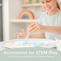 Vista 5 de Inspire My Play 6 x Goteros Líquidos Naturales para Manualidades Infantiles - Pipetas de Juego Sensorial para Niños - Juguetes y Accesorios de Juego