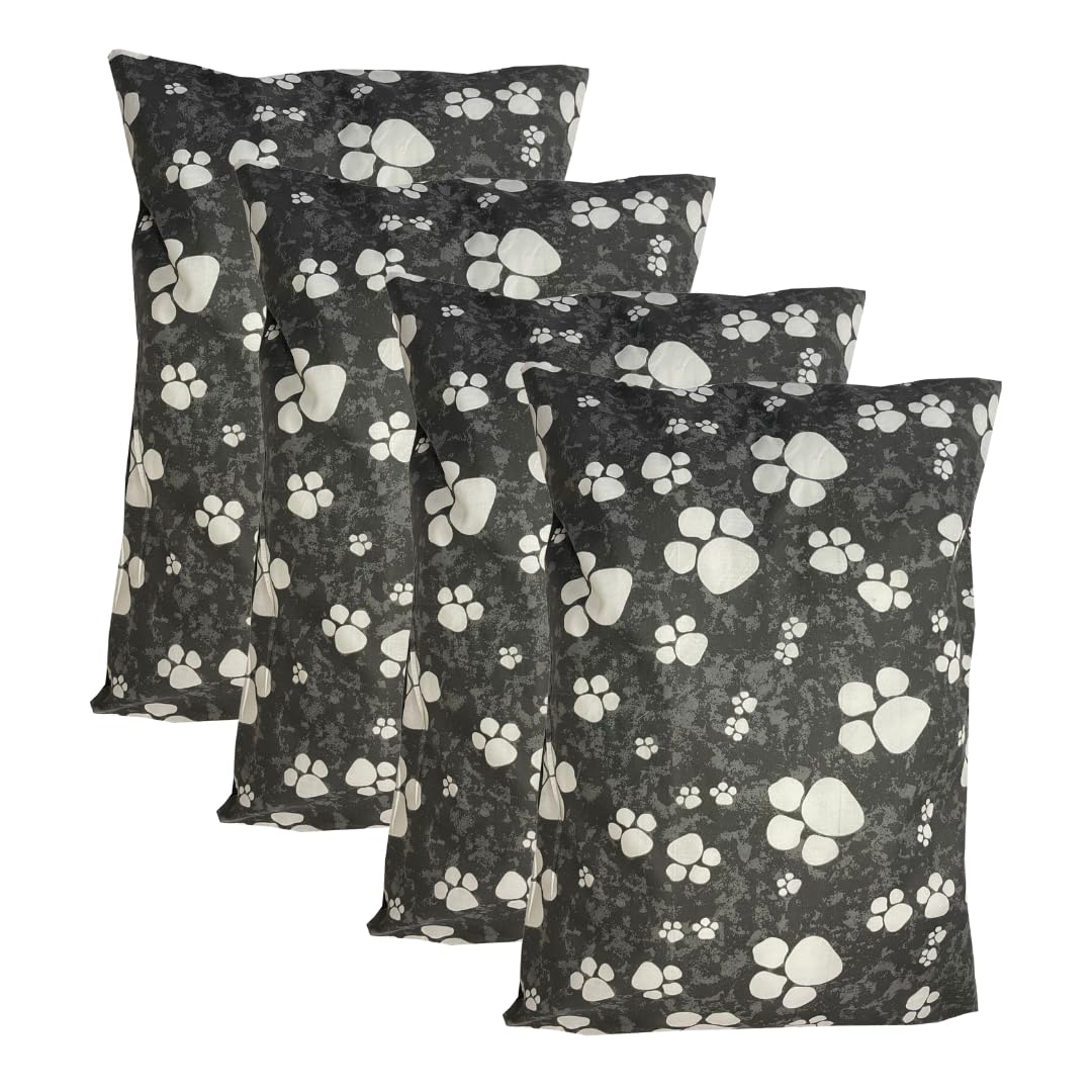 HOMELY IDEAS Large Dog Bed Cushion – Soft & Washable Inner Cushion with Printed Zipper Cover – Durable & Comfortable Pet Bed for Medium & Large Dogs & Cats