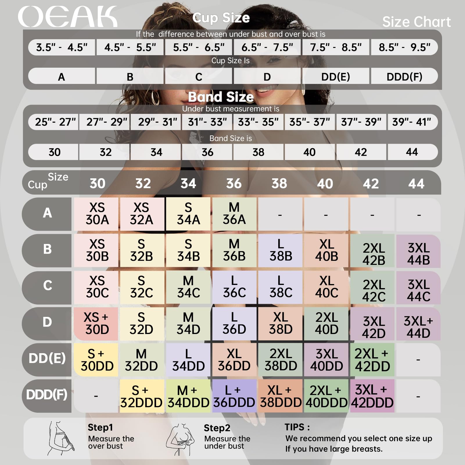 OEAK Womens Deep V Bras Wireless Comfortable Bra Supportive No Underwire Bras Tshirt Push Up Bralettes Plunge Seamless Bra Coffee M view 6