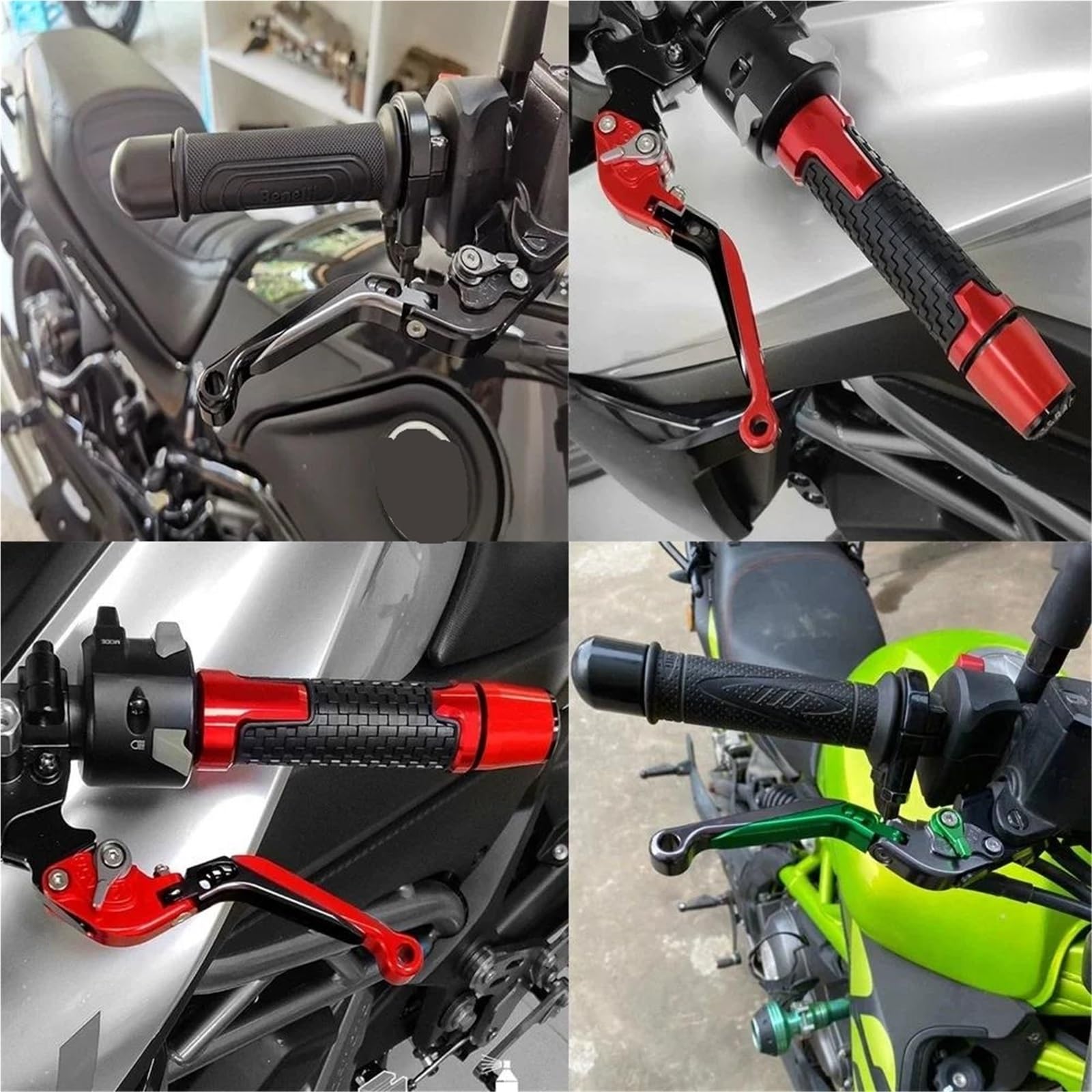 Per DUCATI MONSTER 696 796 695 620 400 Moto CNC Pieghevole Allungabile Moto Freni Leve Frizione Leve(WITH LOGO P1)