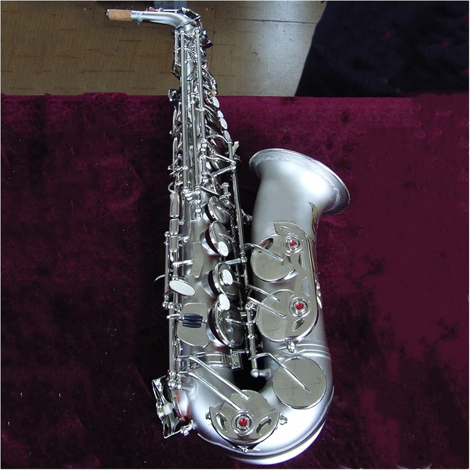 即日発送 クス初心者セット 高品位点線ニッケルメッキアルトサックス Saxophone Placasanimal Com