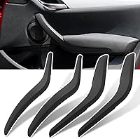 Vista 8 de Jaronx Para BMW X1 Reemplazo de la cubierta de la manija de puerta, lado izquierdo+lado derecho interior puerta interior agarradera cubierta Beige