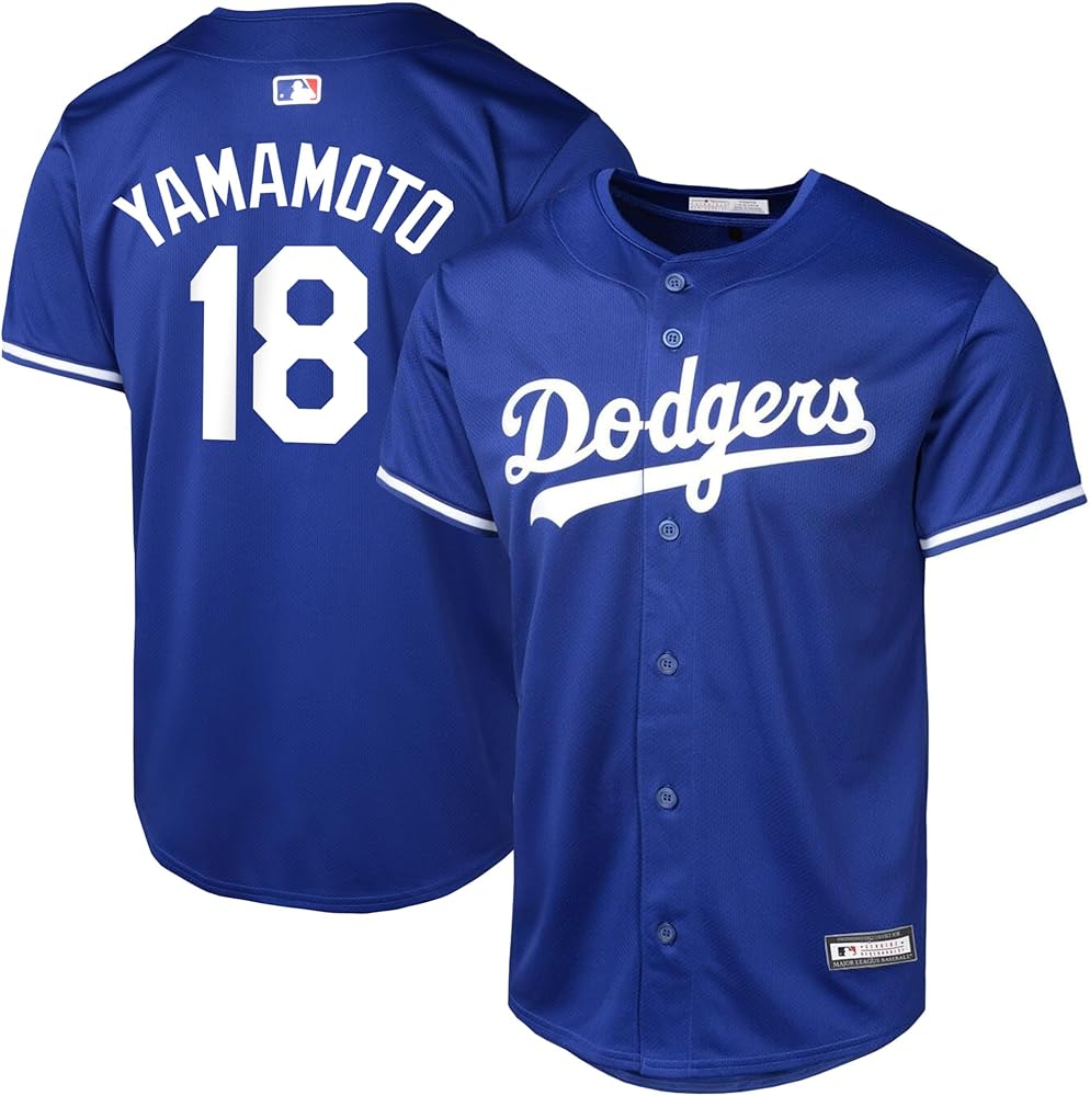 Amazon.com: Yoshinobu Yamamoto Los Angeles Dodgers MLB Kids 4-7