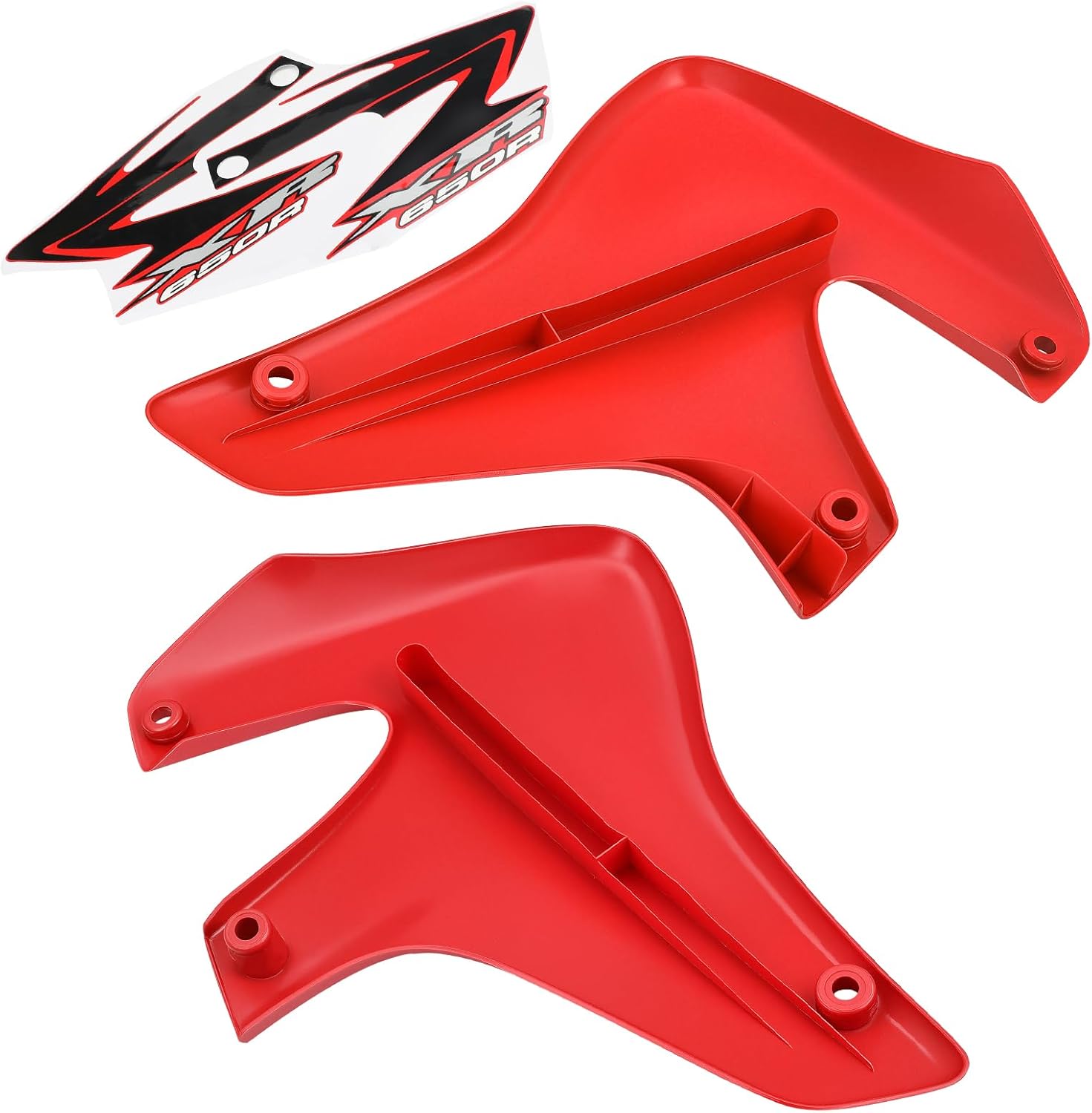 Left & Right Radiator Shroud for Honda XR650R 2000-2007 19072-MBN-A30ZA 19071-MBN-A30ZA