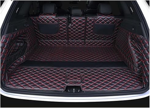 Custom Leather Car Trunk Mat Compatible with Hyundai Accent Verna Solaris 2017-2020 Sedan Cargo Liner Accessories Interior BootGold