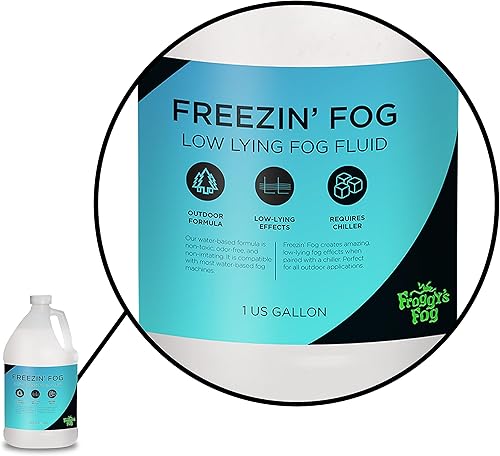 Miniatura 4 de Fluido de máquinas Juice Fog para exterioresEl elección del propietario de la Mansión Embrujada para exteriores con niebla de cementerio de Freezin