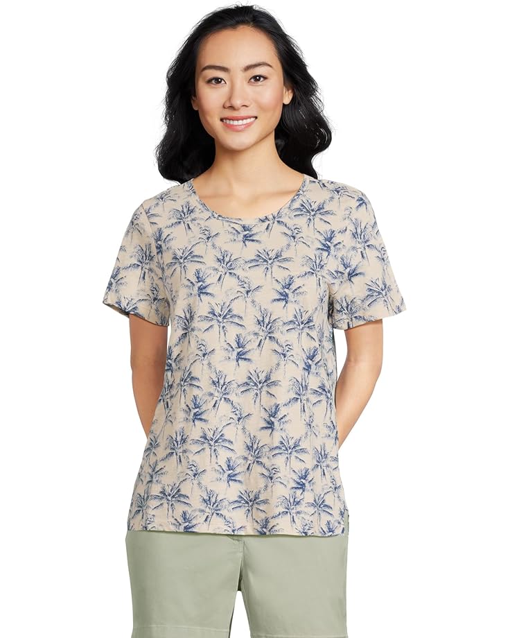 Tommy Bahama Indigo Palms Printed Short Sleeve Tee - Main View