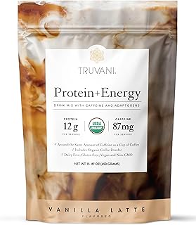 Truvani Organic Vanilla Latte Protein Powder