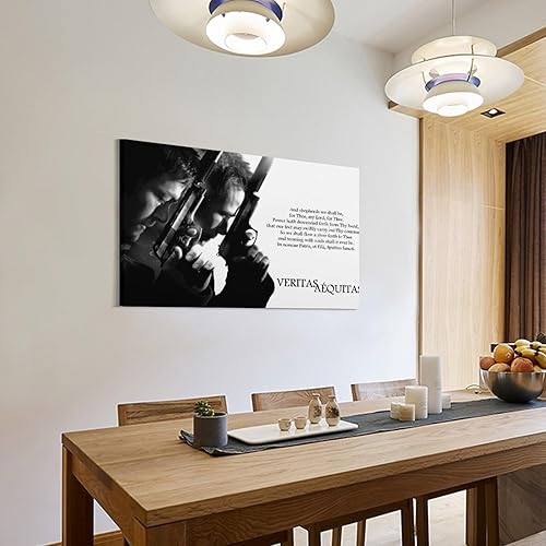 Miniatura 3 de Póster de la película Boondock Saints, póster de oración de los santos de Boondock, póster de arte de pared para dormitorio, sala de estar,