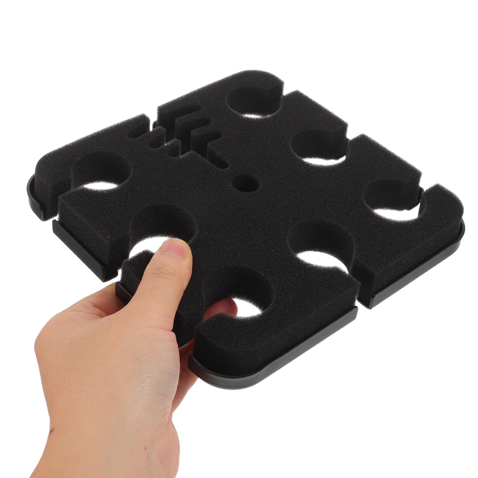 Soporte para Micrófonos Metálico con Bandeja para Micrófonos Organizador Múltiple Accesorio Seguro y Estable para Escenarios Karaoke y Streaming