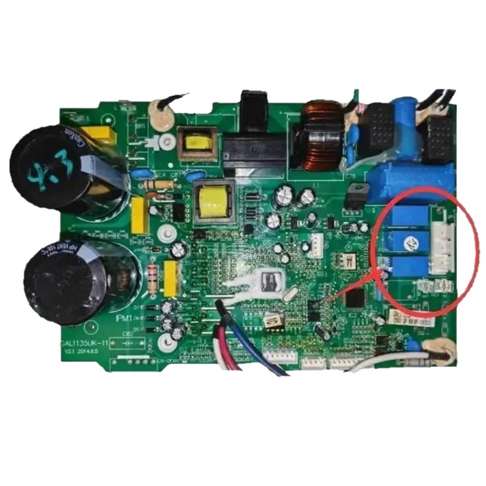 Kvkitklw 3 Relays Air Conditioner Gal1135uk-11R-P0019 Motherboard Computer Board(3 Relays)