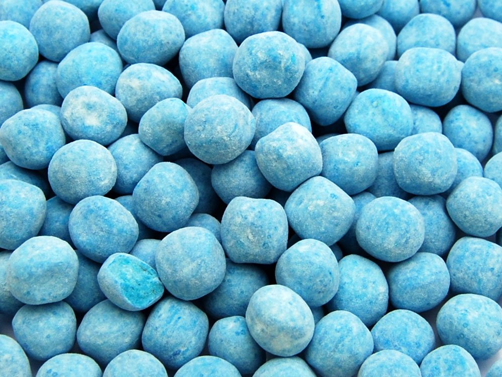 Chewy Blue Raspberry Bon Bons 1kg