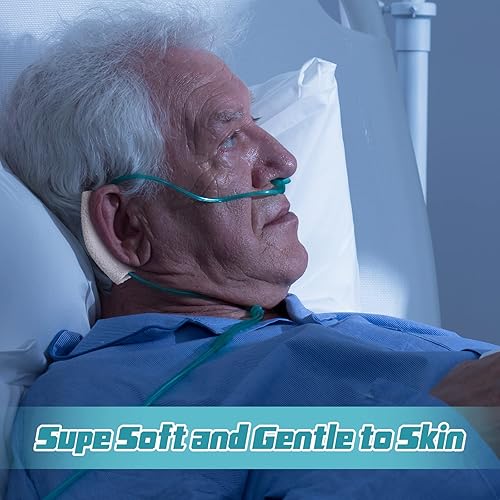 Miniatura 2 de Paquete de 40 almohadillas de cánula nasal para los oídos, almohadillas suaves de oxígeno para los oídos, tubo de oxígeno cómodo, almohadilla para