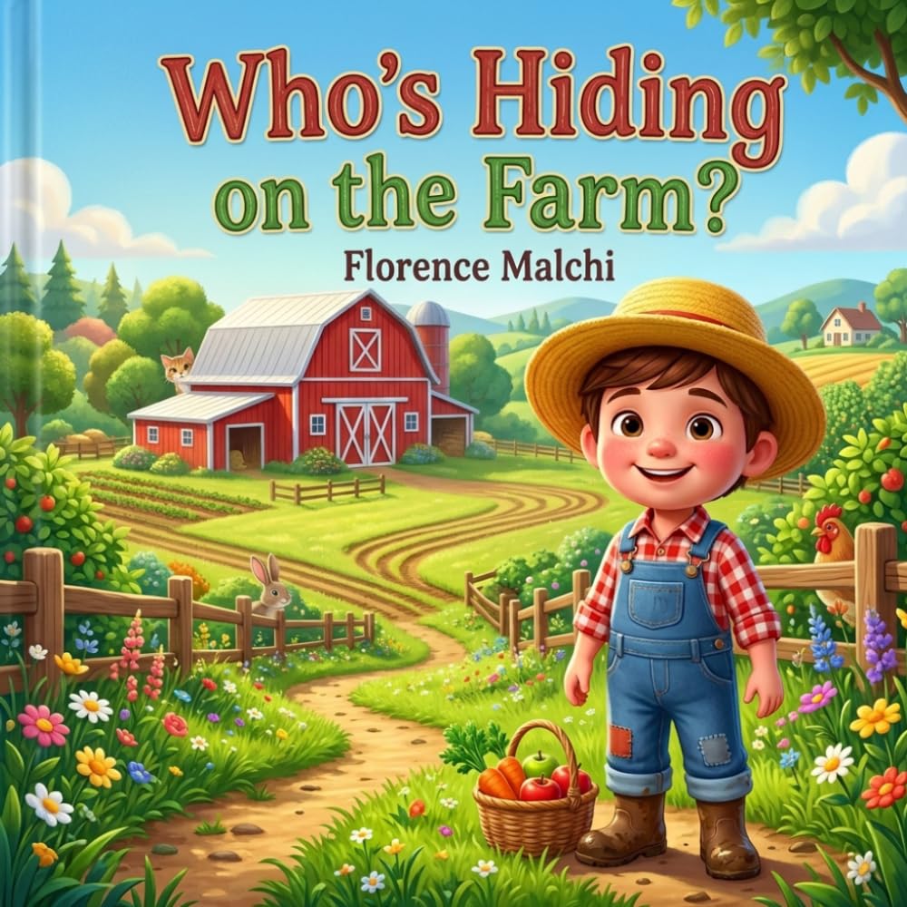Who's Hiding on the Farm?: An Interactive Hide-and-Seek Adventure with Fun Animal Facts for Toddlers and Kids: 2 (Search and Find Adventures)