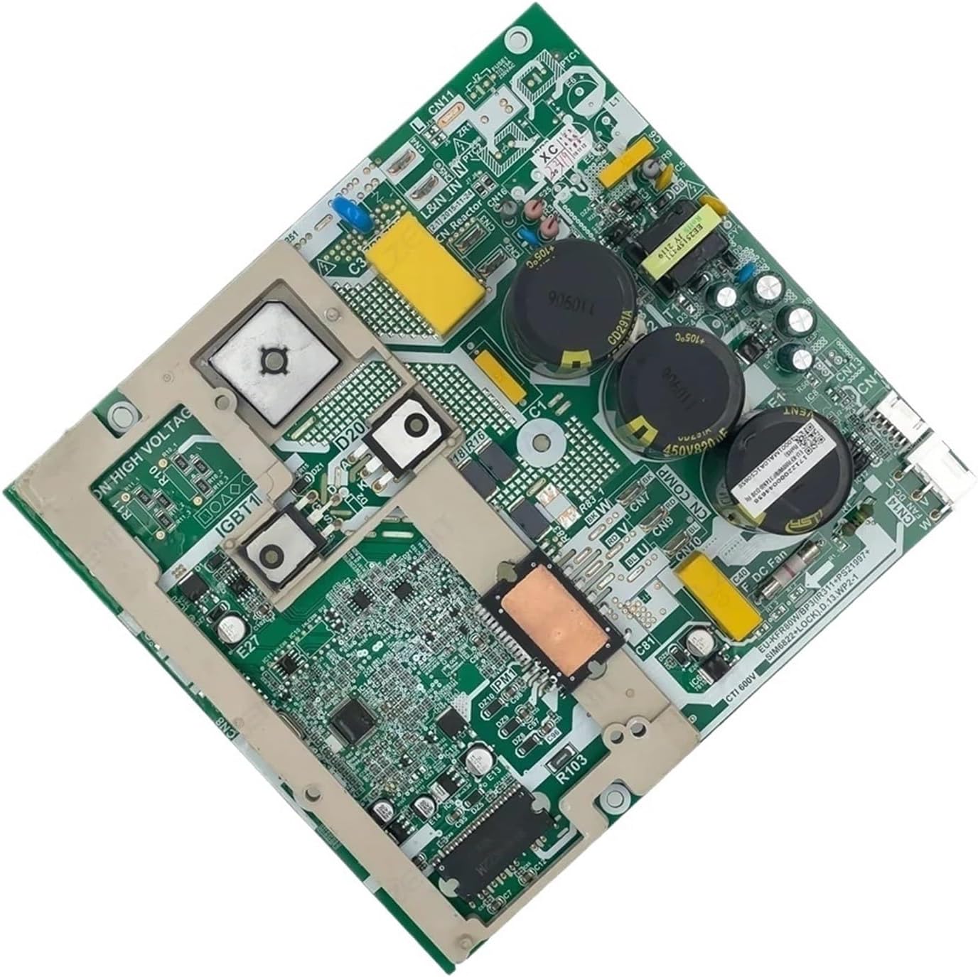 Control Board for Air Conditioner EU-KFR80W/BP3(IR311+PS21997+SIM6822+Lock).D.13.WP2-1 17122000018251 Circuit PCB
