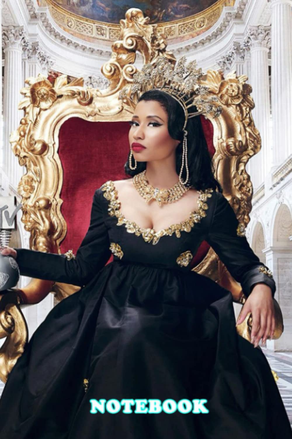 Notebook : Nicki Minaj Blank Lined Notebook Journal for Writing 100 Pages, Thankgiving Notebook Present, Gifts For Fan #197