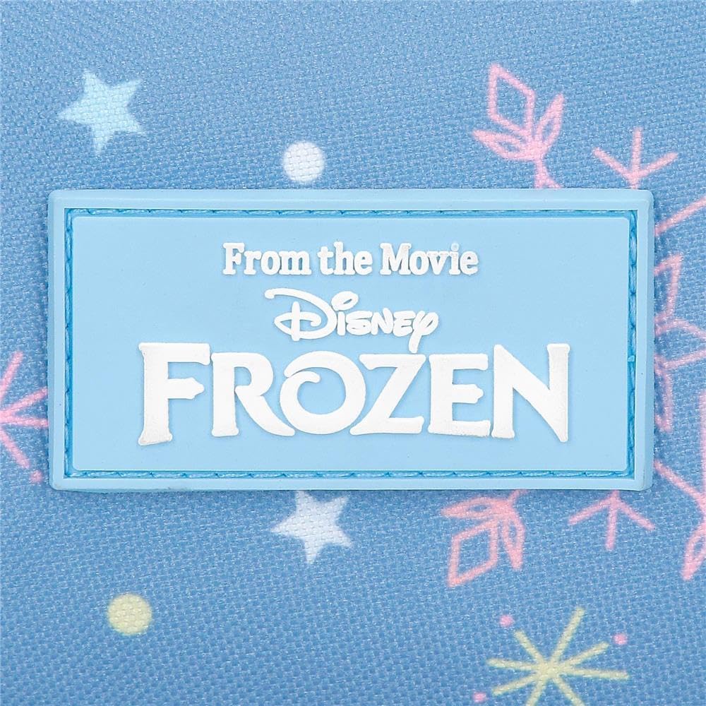 Joumma Disney Frozen Magic Ice Adaptable Toiletry Bag with Shoulder Bag Blue 25x21x11cm Polyester by Joumma Bags, Blue, Adaptable Toiletry Bag with Shoulder Bag, Blue, Adaptable Toiletry Bag with