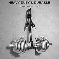 Vista 4 de etguuds Cable USB A a USB C de 4 pies, paquete de 2, cable de carga rápida 3A tipo C para iPhone 17 16 15 Pro Max 16e 17 Air, Samsung Galaxy S25 S24